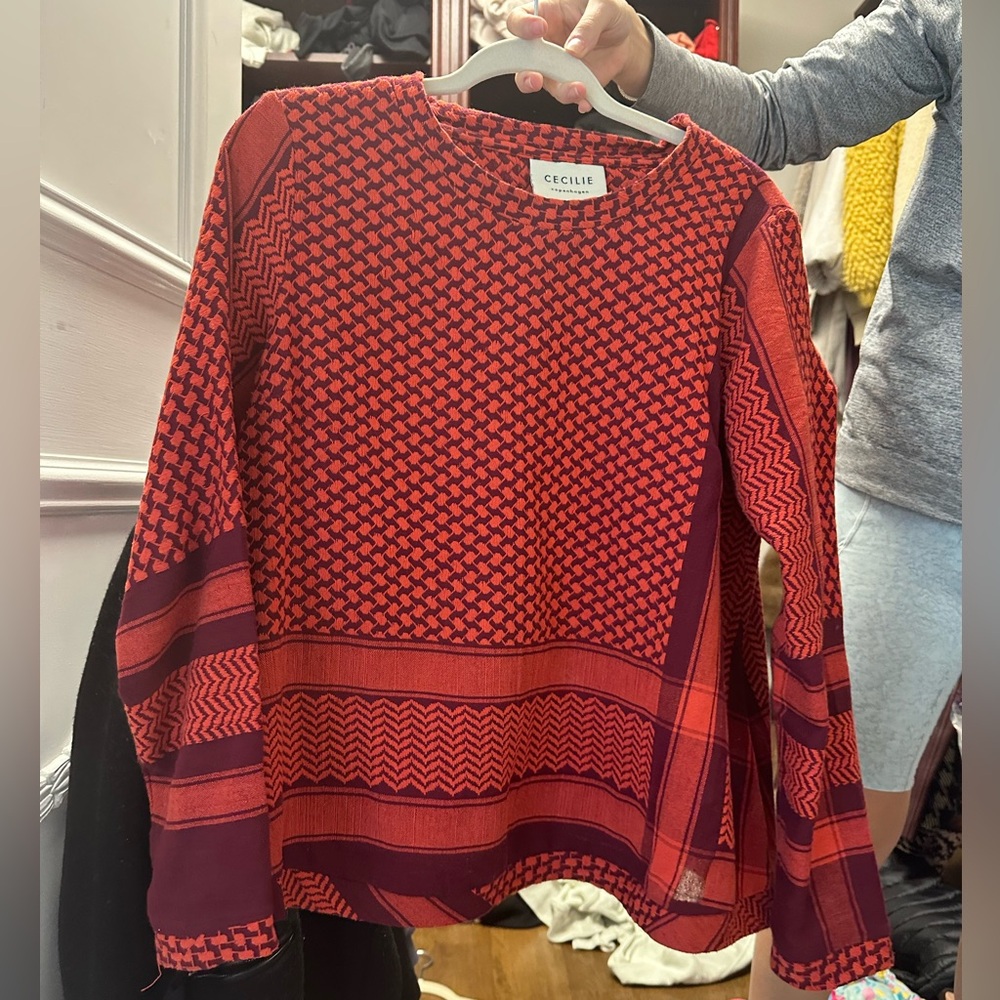 Cecilie Copenhagen size small shirt/ rare color!